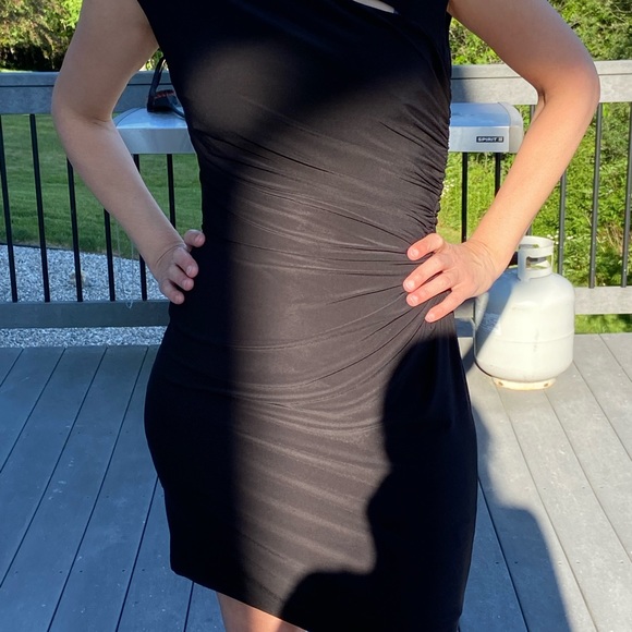 Ralph Lauren 8 cut out brooch dress. EUC - Picture 3 of 12